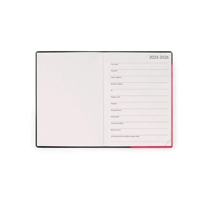 Legami 12-Month Diary - 2026 - Small Daily Diary - Cherry Bomb Legami 12-Month Diary - 2026 - Small Daily Diary - Cherry Bomb