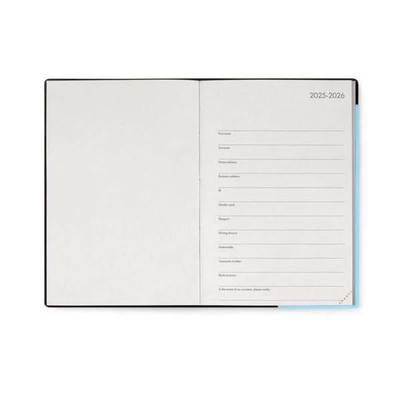 Legami 12-Month Diary - 2026 - Medium Daily Diary - Aura Legami 12-Month Diary - 2026 - Medium Daily Diary - Aura