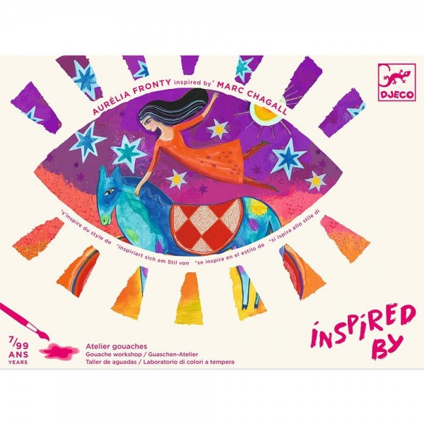 Djeco Inspired by Marc Chagall- Ζωγραφίζω με νερομπογιές Σουρεαλισμός Djeco Inspired by Marc Chagall- Ζωγραφίζω με νερομπογιές Σουρεαλισμός