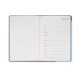 Legami 12-Month Diary - 2026 - Medium Weekly Diary - Retro Blue