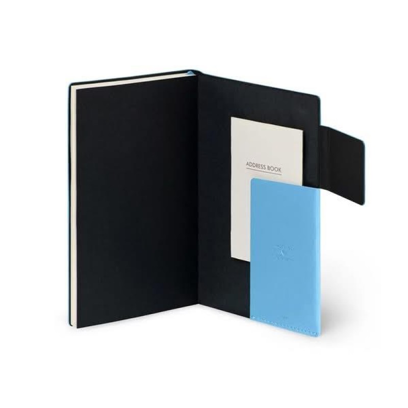 Legami 12-Month Diary - 2026 - Medium Weekly Diary - Retro Blue