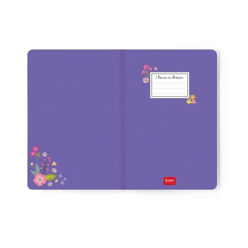 Legami 12-Month Diary - 2026 - Medium Photo Weekly Diary - Flowers