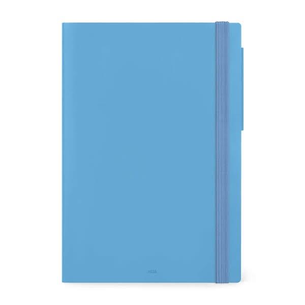 Legami 12-Month Diary - 2026 - Large Daily Diary - Retro Blue