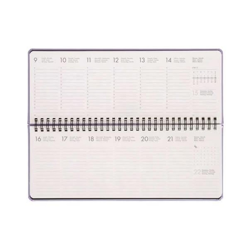 Legami 12-Month Diary - 2026 - Desk Planner - Mystic Lilac Legami 12-Month Diary - 2026 - Desk Planner - Mystic Lilac