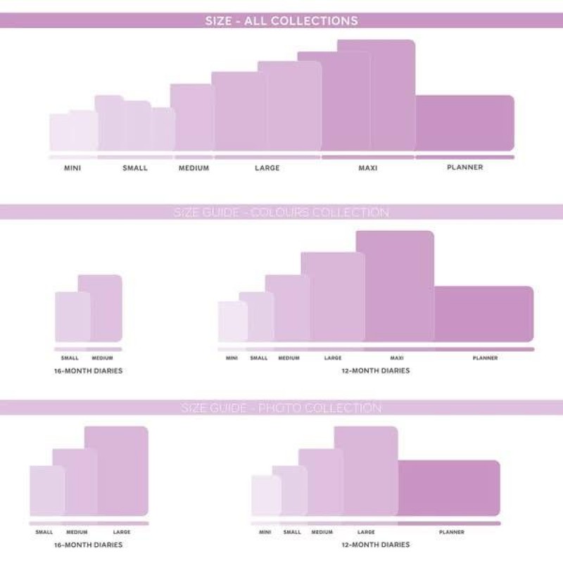 Legami 12-Month Diary - 2026 - Desk Planner - Mystic Lilac Legami 12-Month Diary - 2026 - Desk Planner - Mystic Lilac