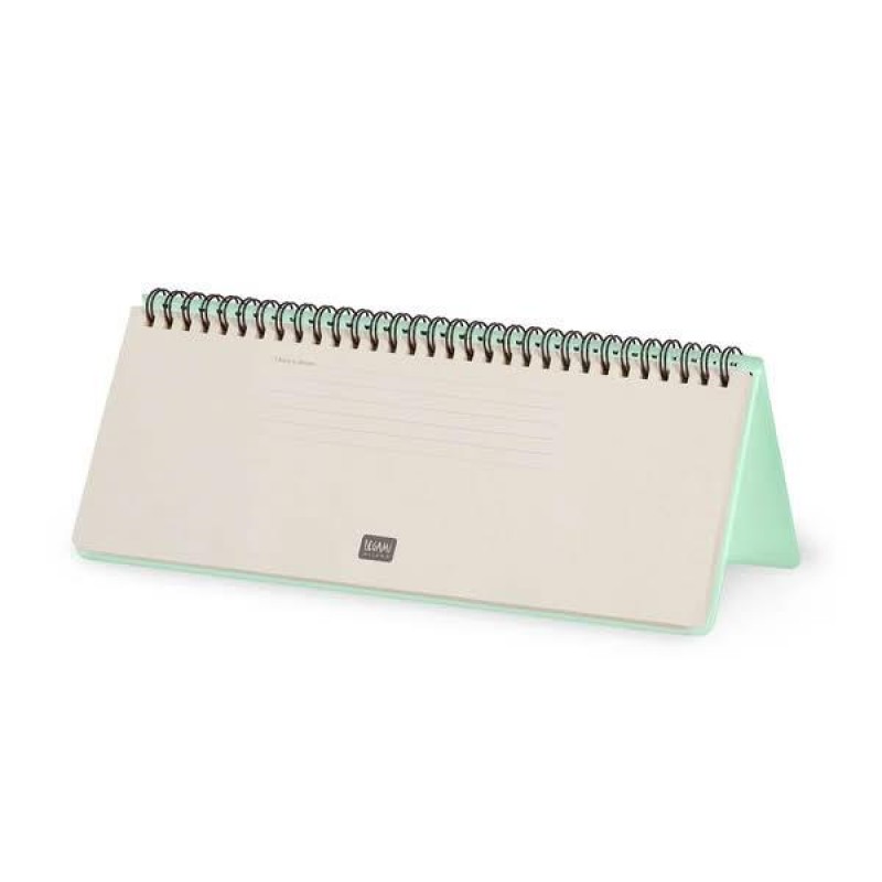 Legami 12-Month Diary - 2026 - Desk Planner - Pastel Mint Legami 12-Month Diary - 2026 - Desk Planner - Pastel Mint