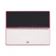 Legami 12-Month Diary - 2026 - Desk Planner - Raspberry