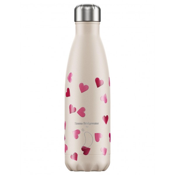 Chillys Bottle 500ml Emma Bridgewater Hearts