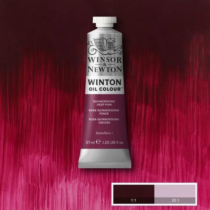 Winton Oil 37ml 250 Quinacridone Deep Pink