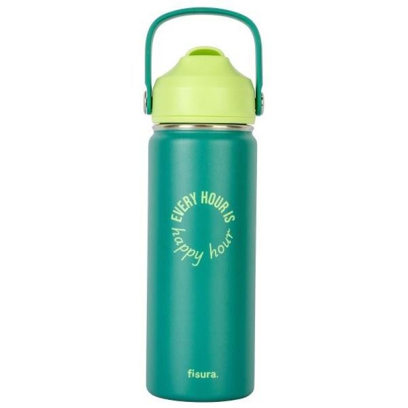 Fisura Μπουκάλι Θερμός 500ml Every Hour Is Happy Hour Fisura Μπουκάλι Θερμός 500ml Every Hour Is Happy Hour
