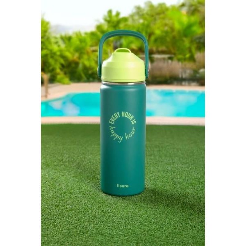 Fisura Μπουκάλι Θερμός 500ml Every Hour Is Happy Hour Fisura Μπουκάλι Θερμός 500ml Every Hour Is Happy Hour