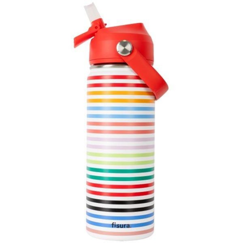 Fisura Μπουκάλι Θερμός 500ml Striped