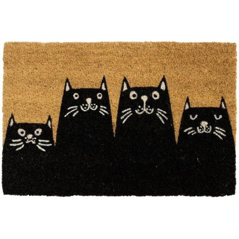 Fisura Χαλάκι Πόρτας Cats 40x60cm