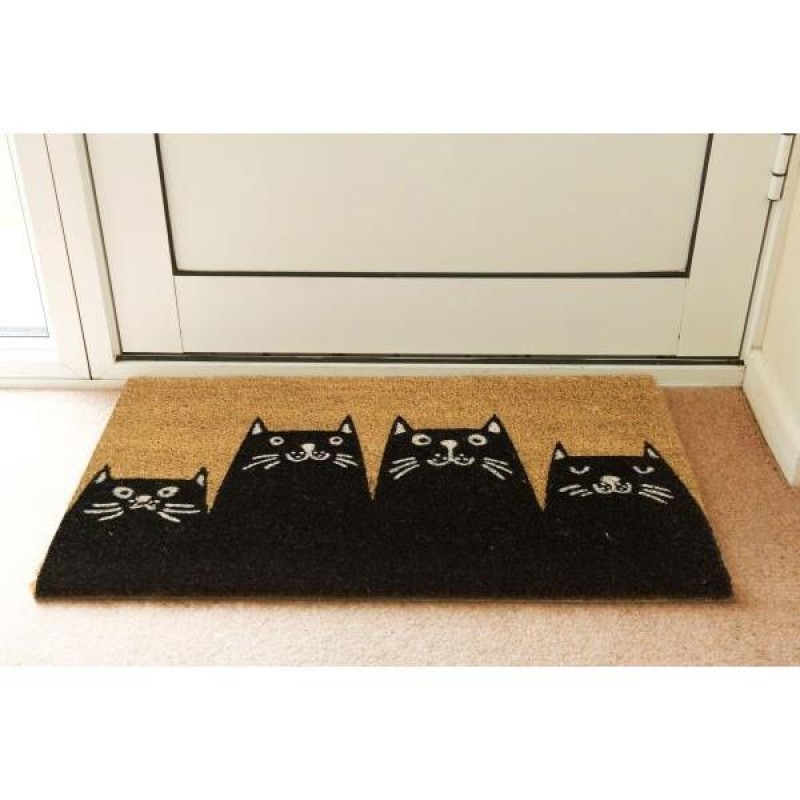 Fisura Χαλάκι Πόρτας Cats 40x60cm