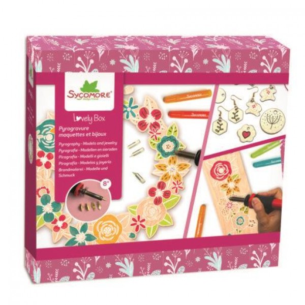 Sycomore Σετ Πυρογραφίας - Μοντέλο και Κόσμημα Sycomore Σετ Πυρογραφίας - Μοντέλο και Κόσμημα