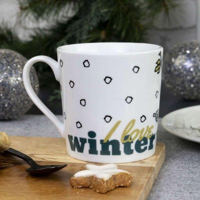 Κούπα Πορσελάνης 350ml Snoopy Peanuts Winter