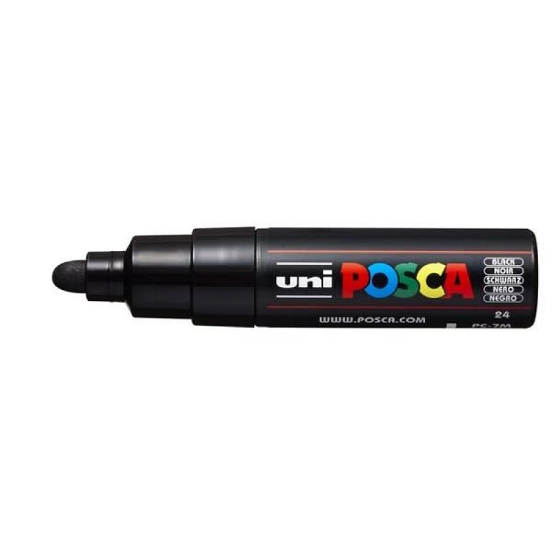 Μαρκαδόρος Posca 4.5-5.5mm no 24 Black