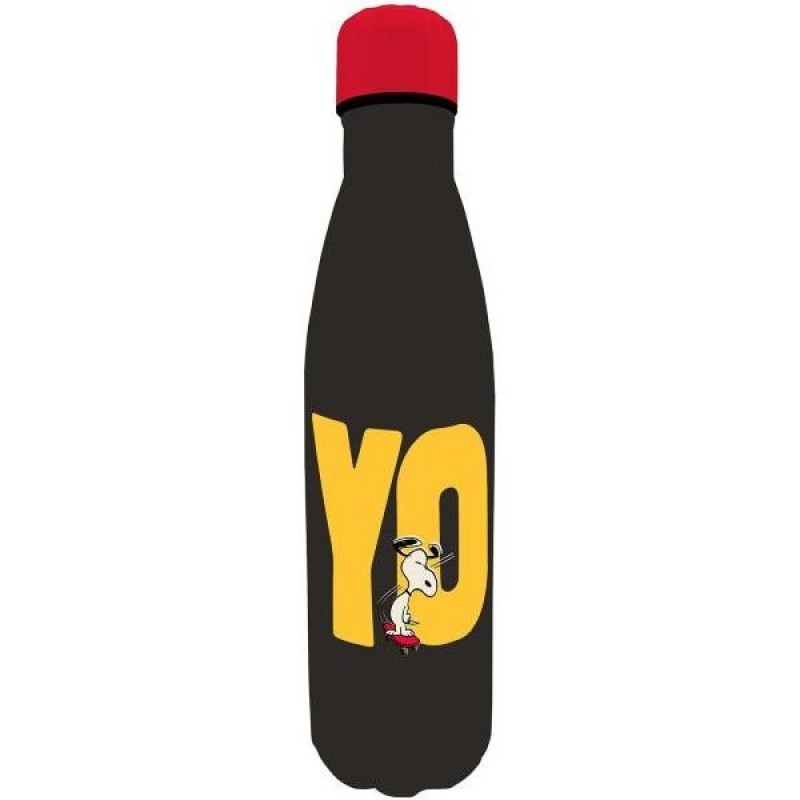 Snoopy Μεταλλικό Μπουκάλι Θερμός 500ml Friendship and Wisdom Snoopy Μεταλλικό Μπουκάλι Θερμός 500ml Friendship and Wisdom