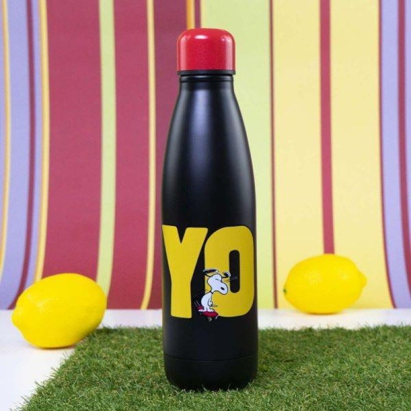 Snoopy Μεταλλικό Μπουκάλι Θερμός 500ml Friendship and Wisdom Snoopy Μεταλλικό Μπουκάλι Θερμός 500ml Friendship and Wisdom
