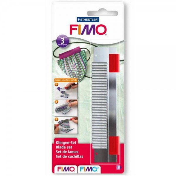 Fimo Σετ 3 Λεπίδες Πηλού