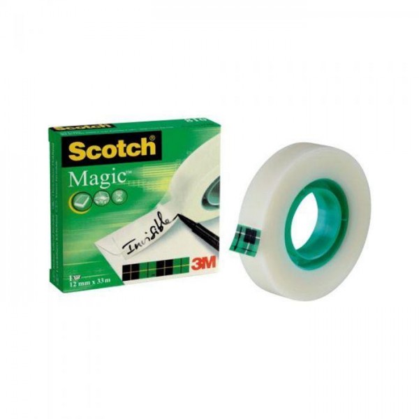 3M Scotch Tape No 810 Magic 12mm x 33m 3M Scotch Tape No 810 Magic 12mm x 33m