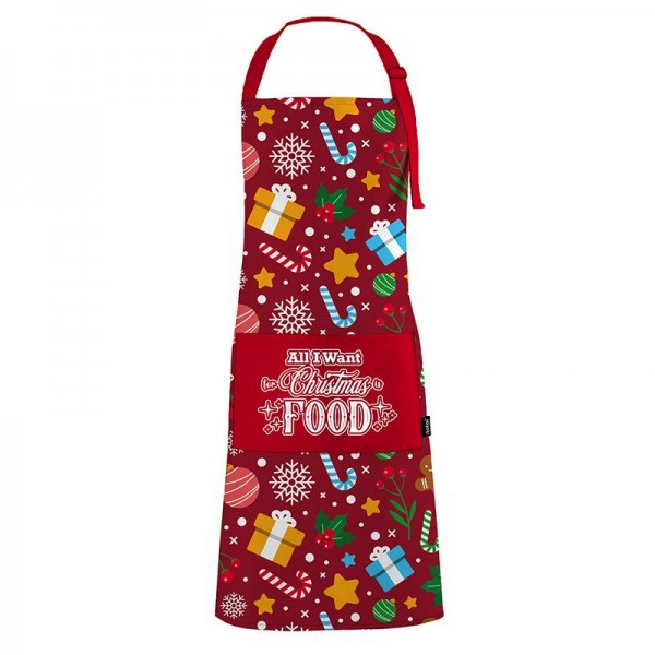 Ποδιά Μαγειρικής Χριστουγεννιάτικη 78cm