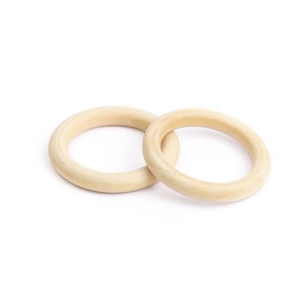 Σετ 7 Ξύλινοι Κρίκοι 35mm Σετ 7 Ξύλινοι Κρίκοι 35mm