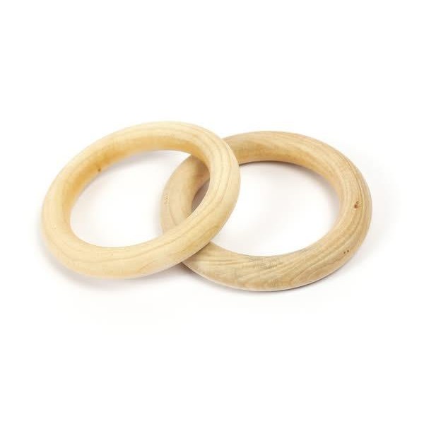 Σετ 7 Ξύλινοι Κρίκοι 55mm Σετ 7 Ξύλινοι Κρίκοι 55mm