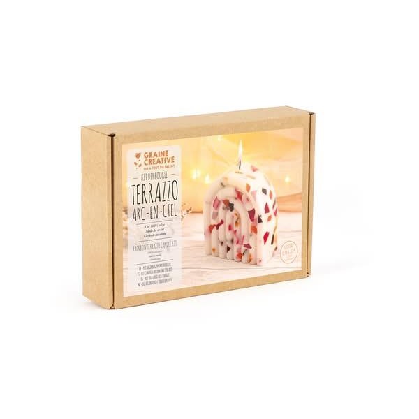 Σετ Κατασκευής Κεριού - Rainbow Terrazzo Σετ Κατασκευής Κεριού - Rainbow Terrazzo