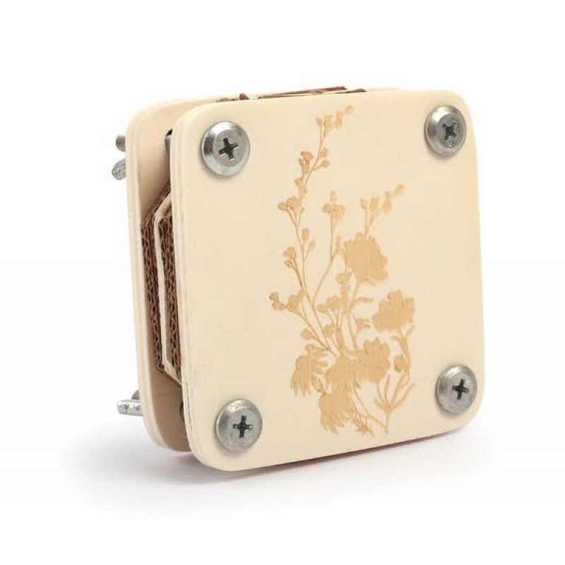 Ξύλινη πρέσα λουλουδιών 80 x 80mm