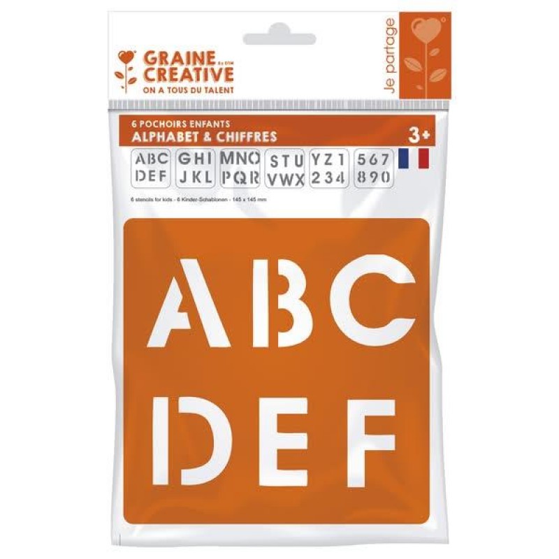 Στένσιλ Γράμματα + Αριθμοί