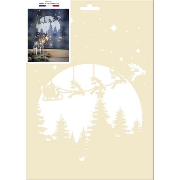 Στένσιλ 21x29cm Moonlight Christmas