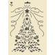 Στένσιλ 21x29cm Floral Tree