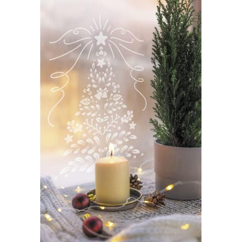 Στένσιλ 21x29cm Floral Tree