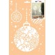 Στένσιλ 21x29cm Christmas Balls
