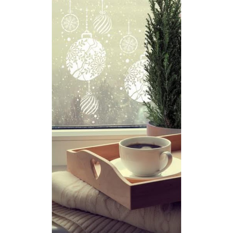 Στένσιλ 21x29cm Christmas Balls