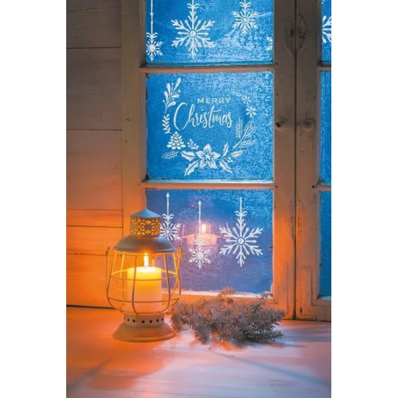 Στένσιλ 21x29cm X-Mas Crown