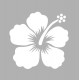 Στένσιλ 8x8cm Υβίσκος