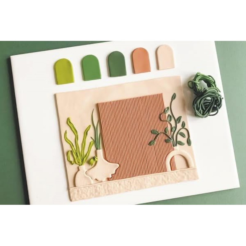 Εργαλείο Πηλού με 19 Μοτίβα Σχεδίων