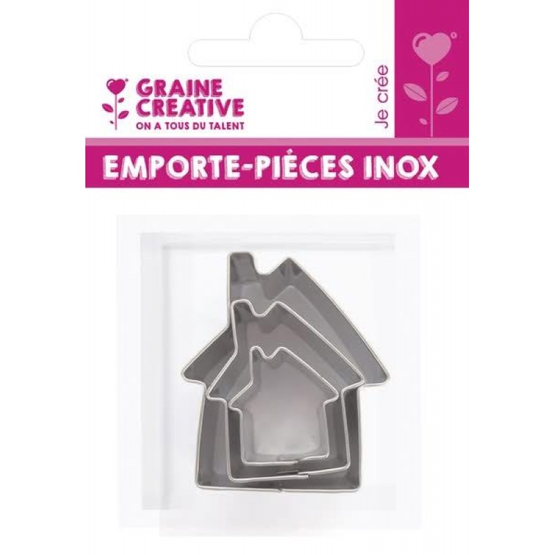 Σετ 3 Κουπ Πατ Σπιτάκια