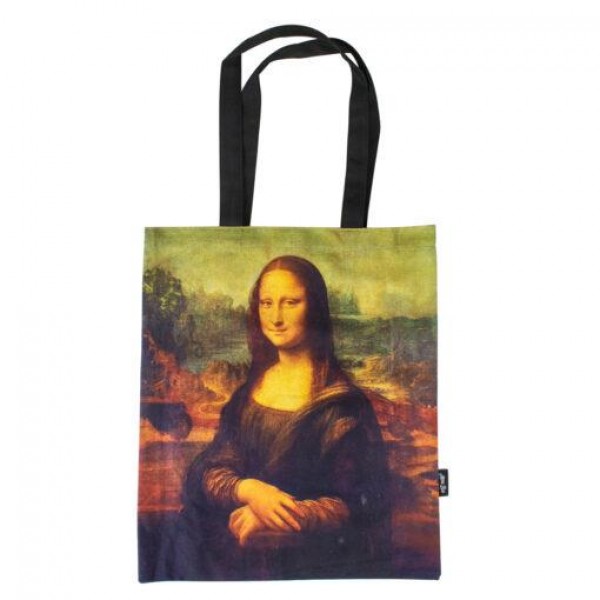 Υφασμάτινη Τσάντα “Mona Lisa” Da Vinci 44x38cm Υφασμάτινη Τσάντα “Mona Lisa” Da Vinci 44x38cm