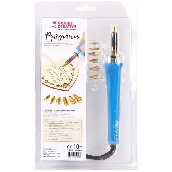 Σετ Πυρογράφος με 7 Μύτες