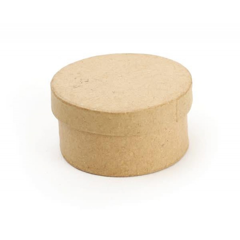 Κουτί Kraft Στρογγυλό O 70 H 39mm