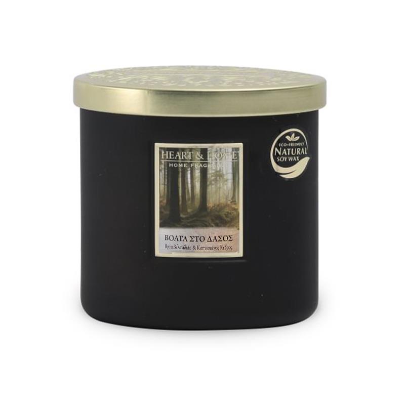 Αρωματικό Κερί Διπλό Φυτίλι 220gr Βόλτα στο Δάσος