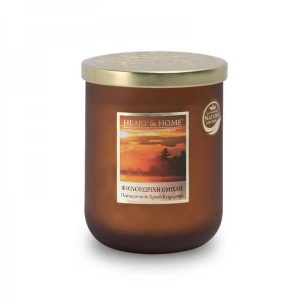 Αρωματικό Κερί Μεγάλο 320gr Φθινοπωρινή Ομίχλη