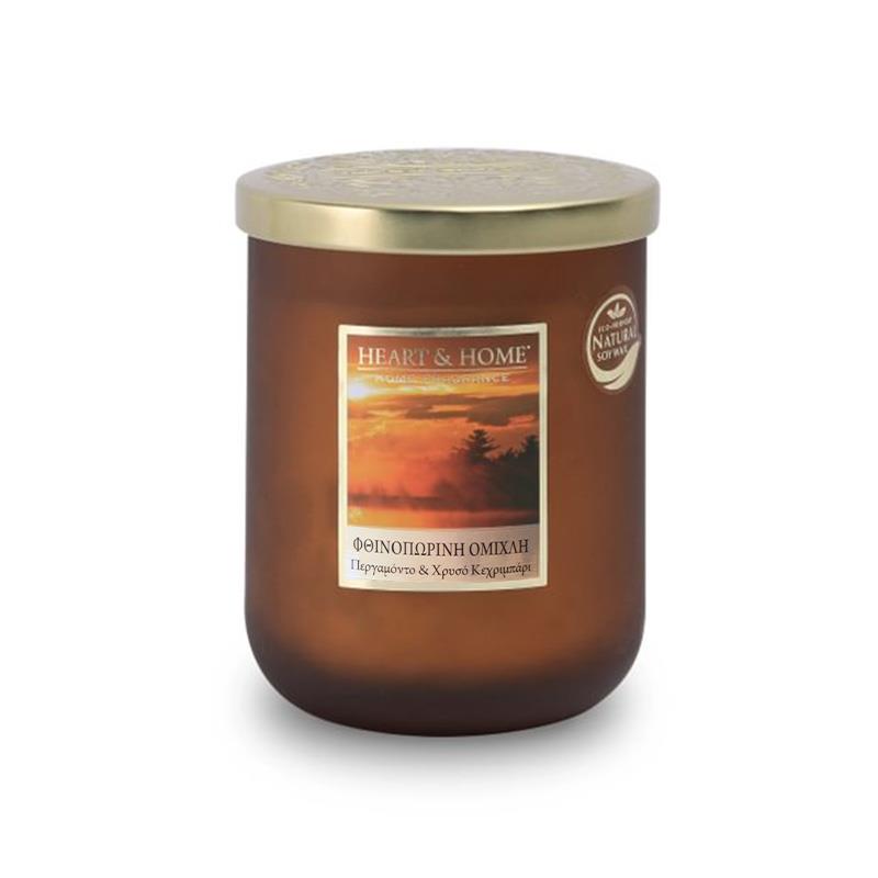 Αρωματικό Κερί Μεγάλο 320gr Φθινοπωρινή Ομίχλη