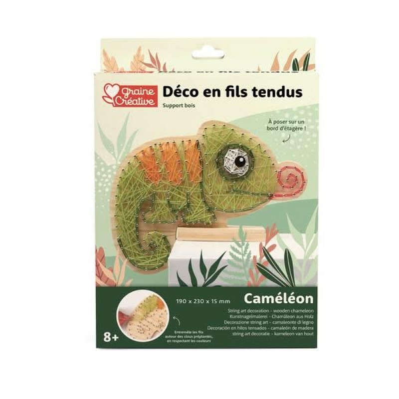 String Art Σετ Χειροτεχνίας με Κλωστές Chameleon