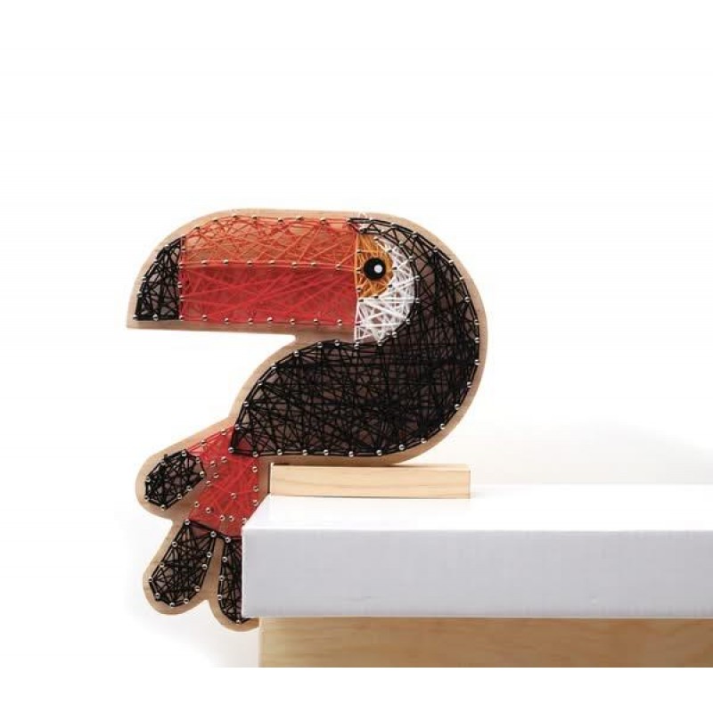 String Art Σετ Χειροτεχνίας με Κλωστές Toucan