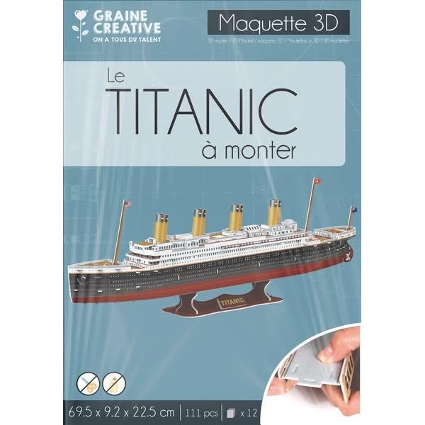 Σετ Κατασκευής με Μακετόχαρτο - Τιτανικός Σετ Κατασκευής με Μακετόχαρτο - Τιτανικός