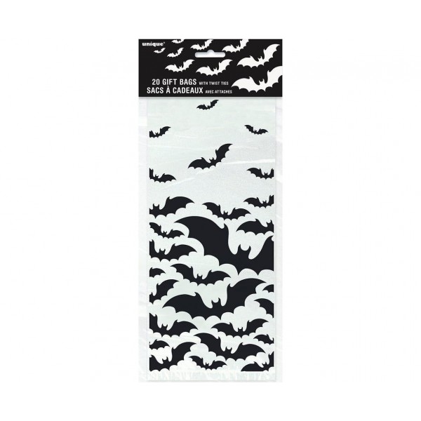 Σακκούλες Ζελατινας Halloween - Νυχτερίδα 20τεμ
